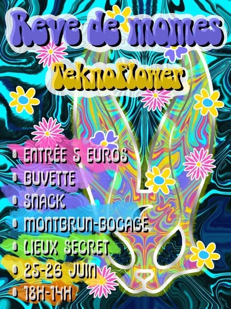 Affiche de La TeknoFlower